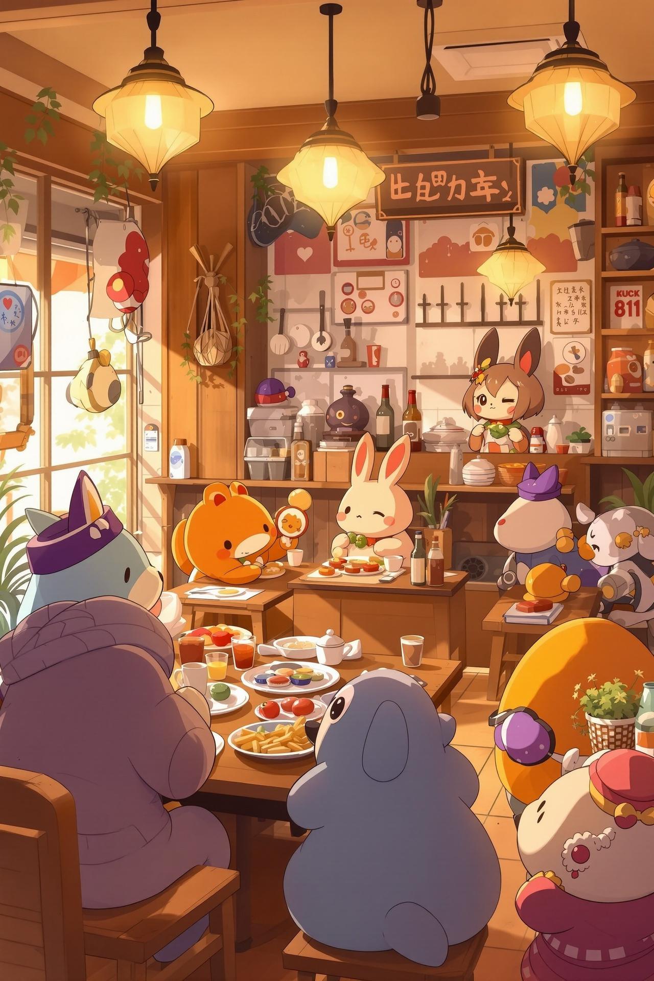 汗汗漫画 - 异世界食堂